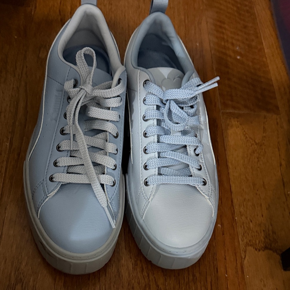 Puma Women's Sky Blue Sneakers